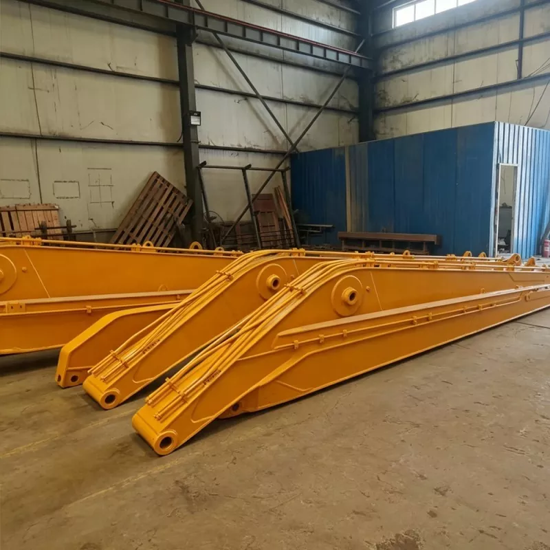 Aangepaste lange giekarm voor graafmachines