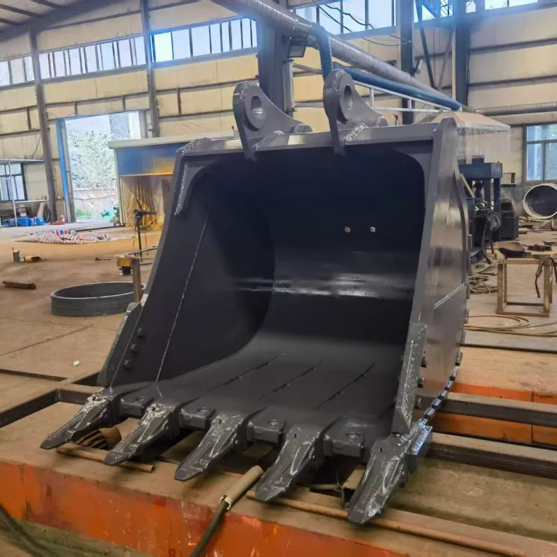 Graafmachine-skeletemmer voor het sorteren van bouwafval