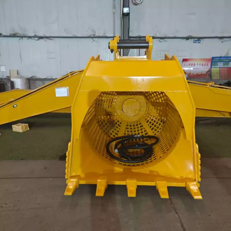 Multifunctionele roterende zeefbak voor CAT 336